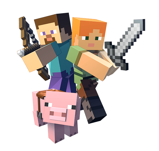 Personnages de Minecraft